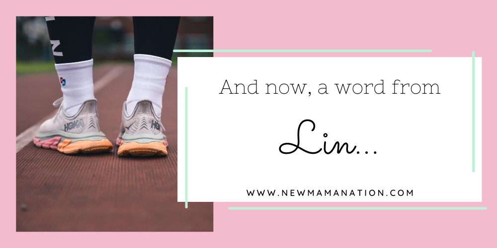 And now, a word from Lin…