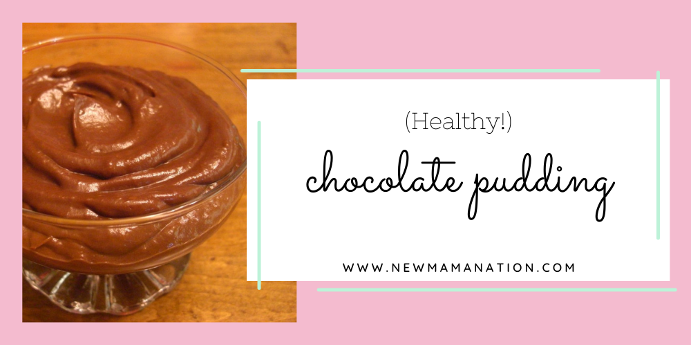 (Healthy!) Chocolate Pudding