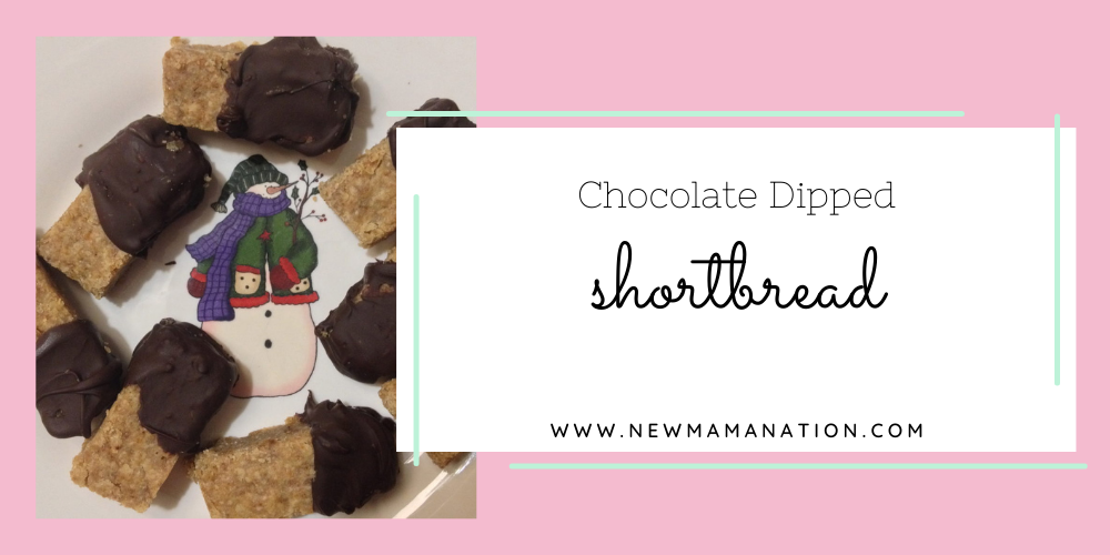 Chocolate Dipped Shortbread