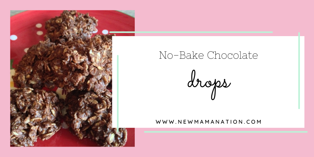 No-Bake Chocolate Drops