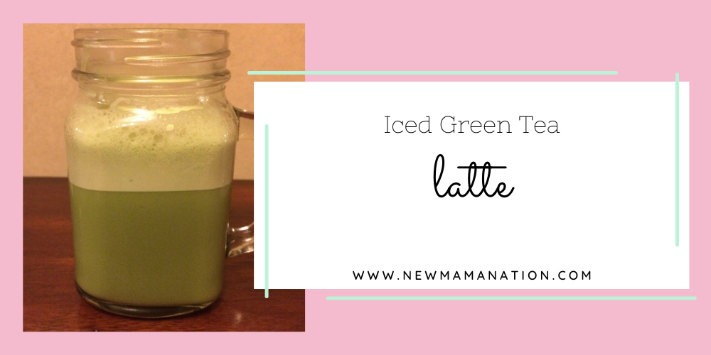 Iced Green Tea Latte