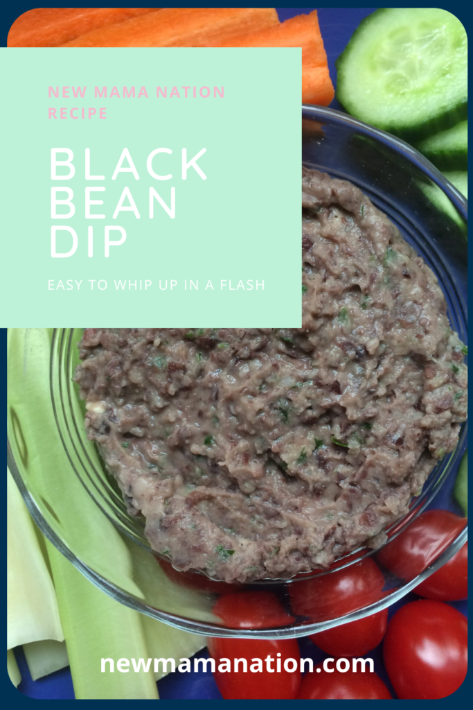 Black Bean Dip | New Mama Nation