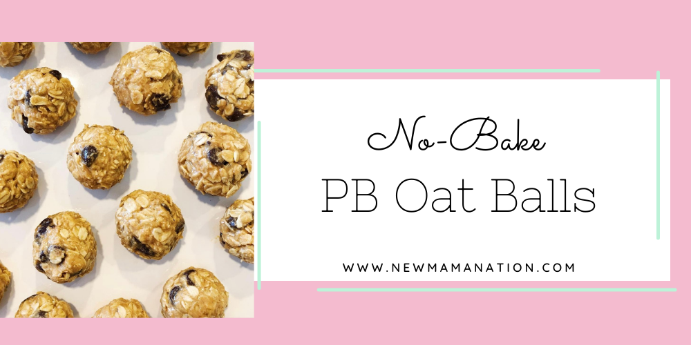 No-Bake PB Oat Balls