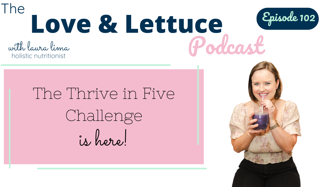 The Thrive in Five Challenge is Here!